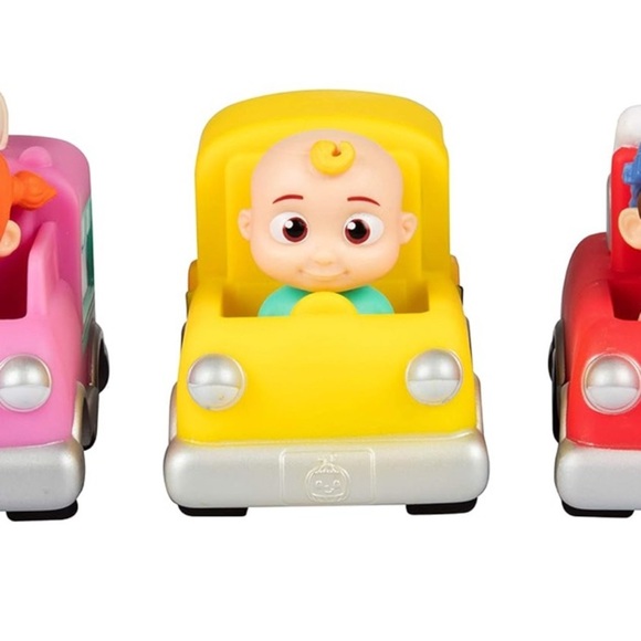 CoComelon 3" Car Vehicle 3-Pack Toy Vehicle Set (049) - Picture 3 of 6